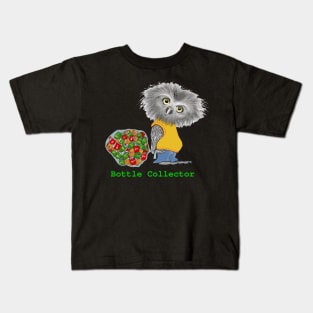 The bottle collector Kids T-Shirt